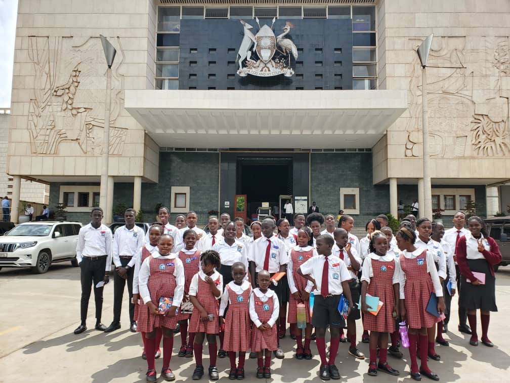Shekinah students tour to Ugandan Parliament
